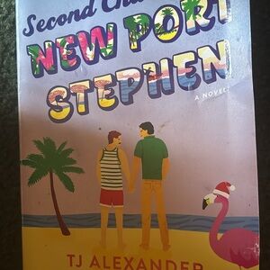 New Port Stephen Paperback Book - Pink & Yellow Beach Cover